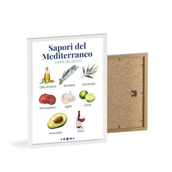 affiche sapori del mediterraneo