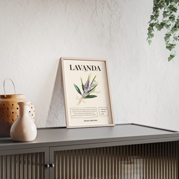 affiche lavanda