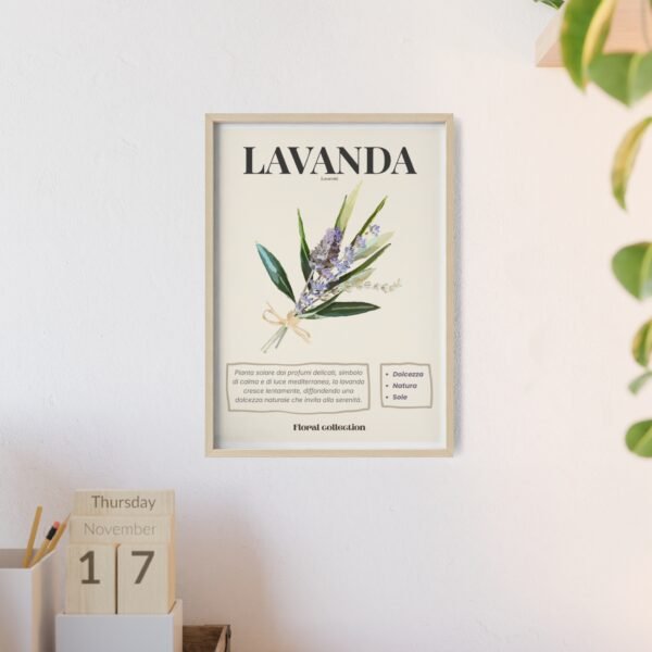 affiche lavanda