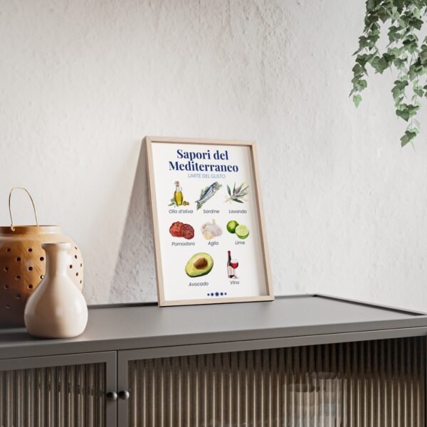 affiche sapori del mediterraneo