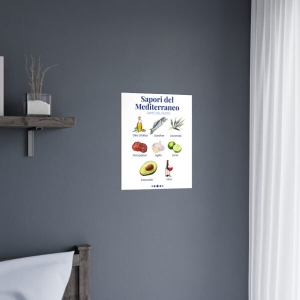 affiche matt sapori del mediterraneo