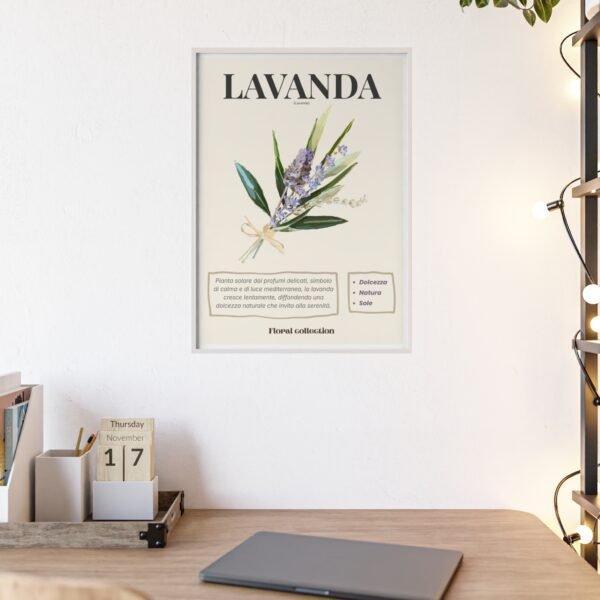 affiche lavanda