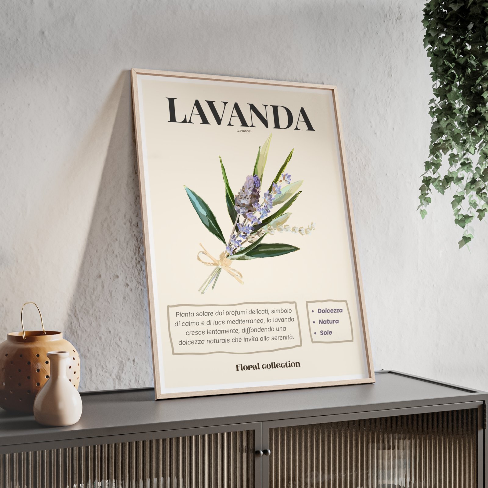 affiche lavanda