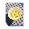matte poster — mediterranean tile still life with lemon bowl