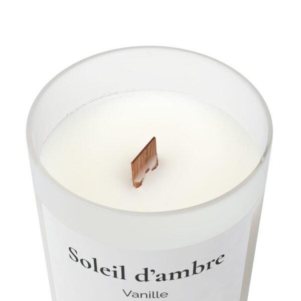 bougies soleil d'ambre (vanille)