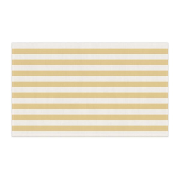 torchon rayures jaune – méditerranée