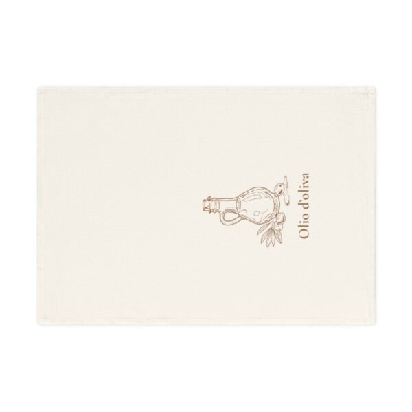 torchon “olio d’oliva” – style méditerranéen (terre cuite)