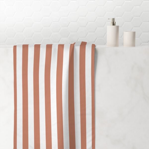 serviette rayures rouge – méditerranée serviette rayures rouge – méditerranée