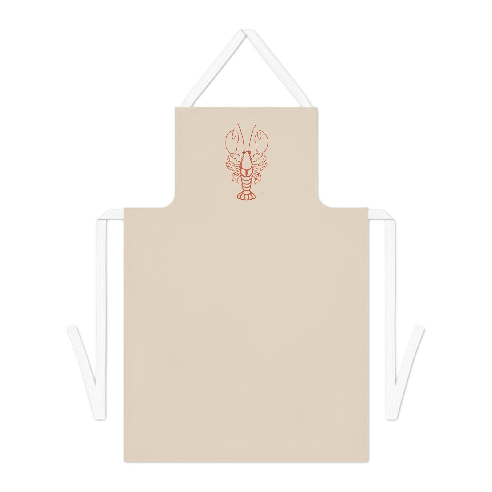 tablier homard rouge – esprit bord de mer