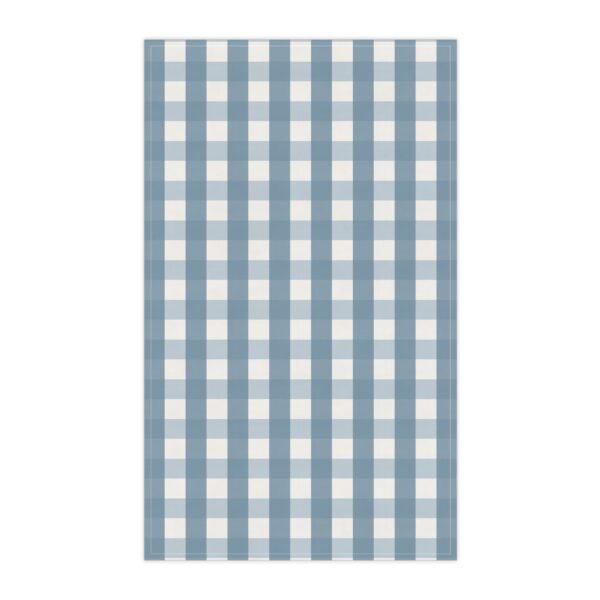 torchon carreaux bleu – méditerranée