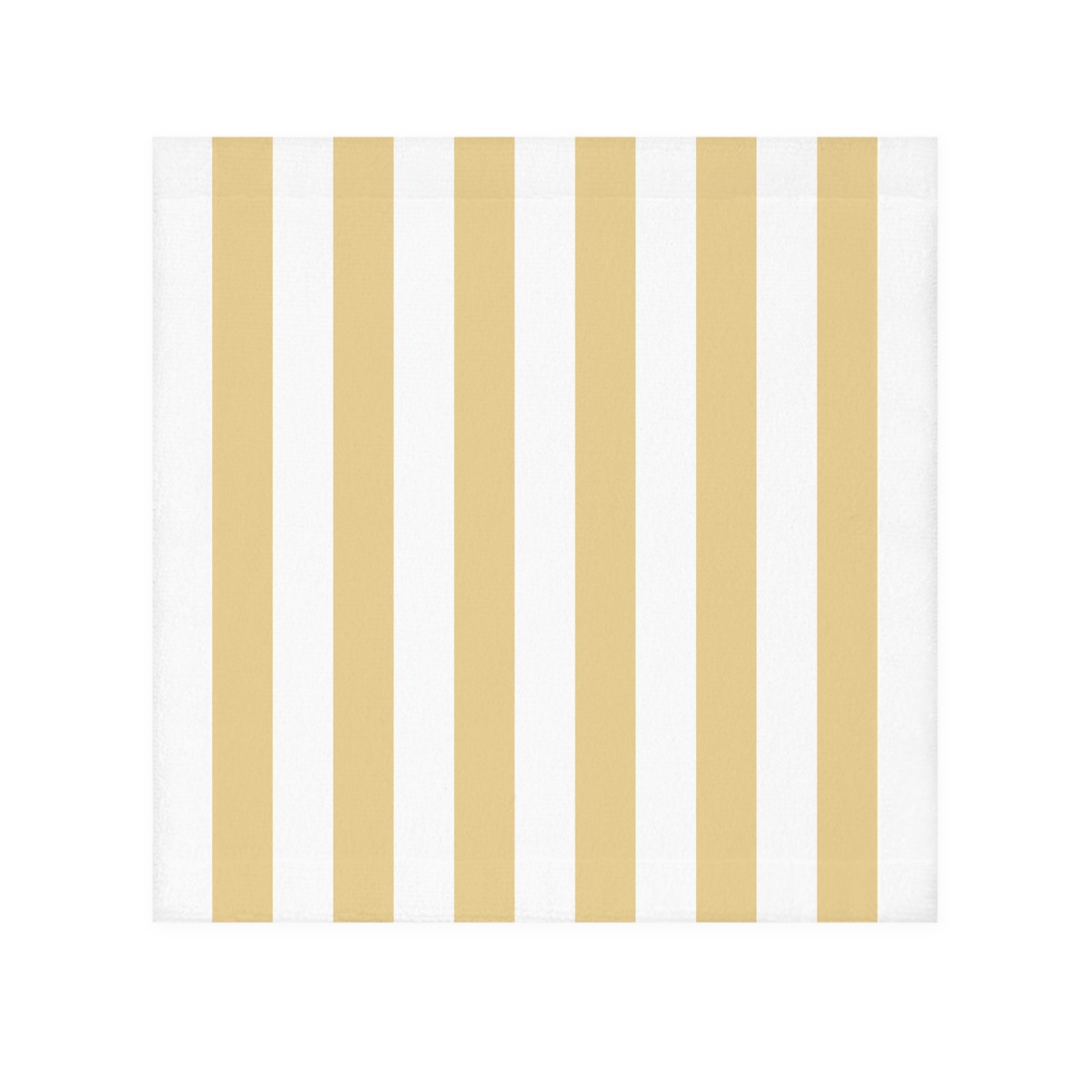 serviette visage rayures jaune – méditerranée