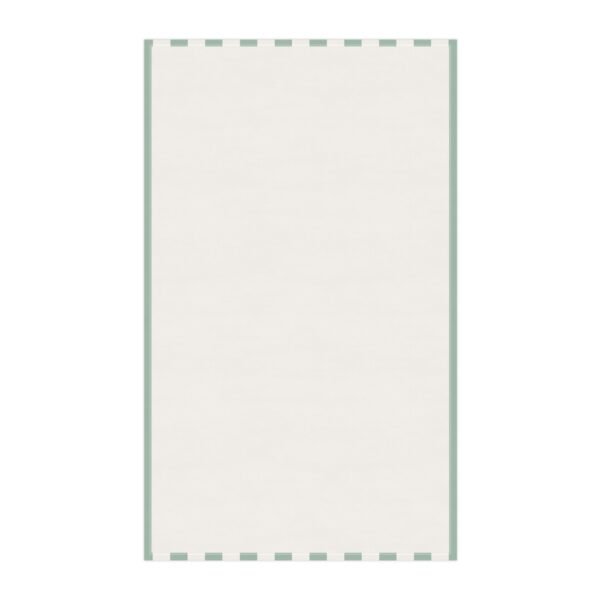 torchon rayures vert – méditerranée