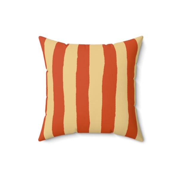 coussin “la dolce vita” – rayures sable & orange coussin “la dolce vita” – rayures sable & orange