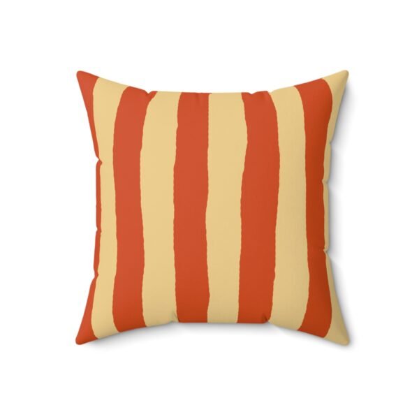 coussin “la dolce vita” – rayures sable & orange coussin “la dolce vita” – rayures sable & orange