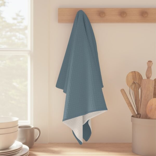 torchon uni bleu – microfibre