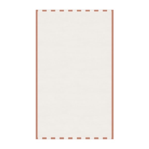 torchon rayures rouge – méditerranée