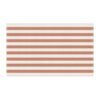 torchon rayures rouge – méditerranée