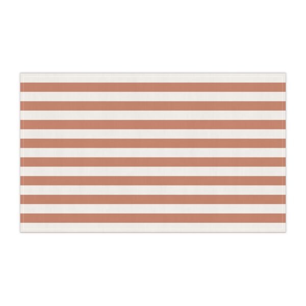 torchon rayures rouge – méditerranée