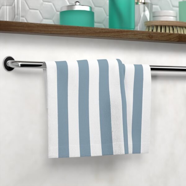 serviette visage rayures bleu – méditerranée serviette visage rayures bleu – méditerranée
