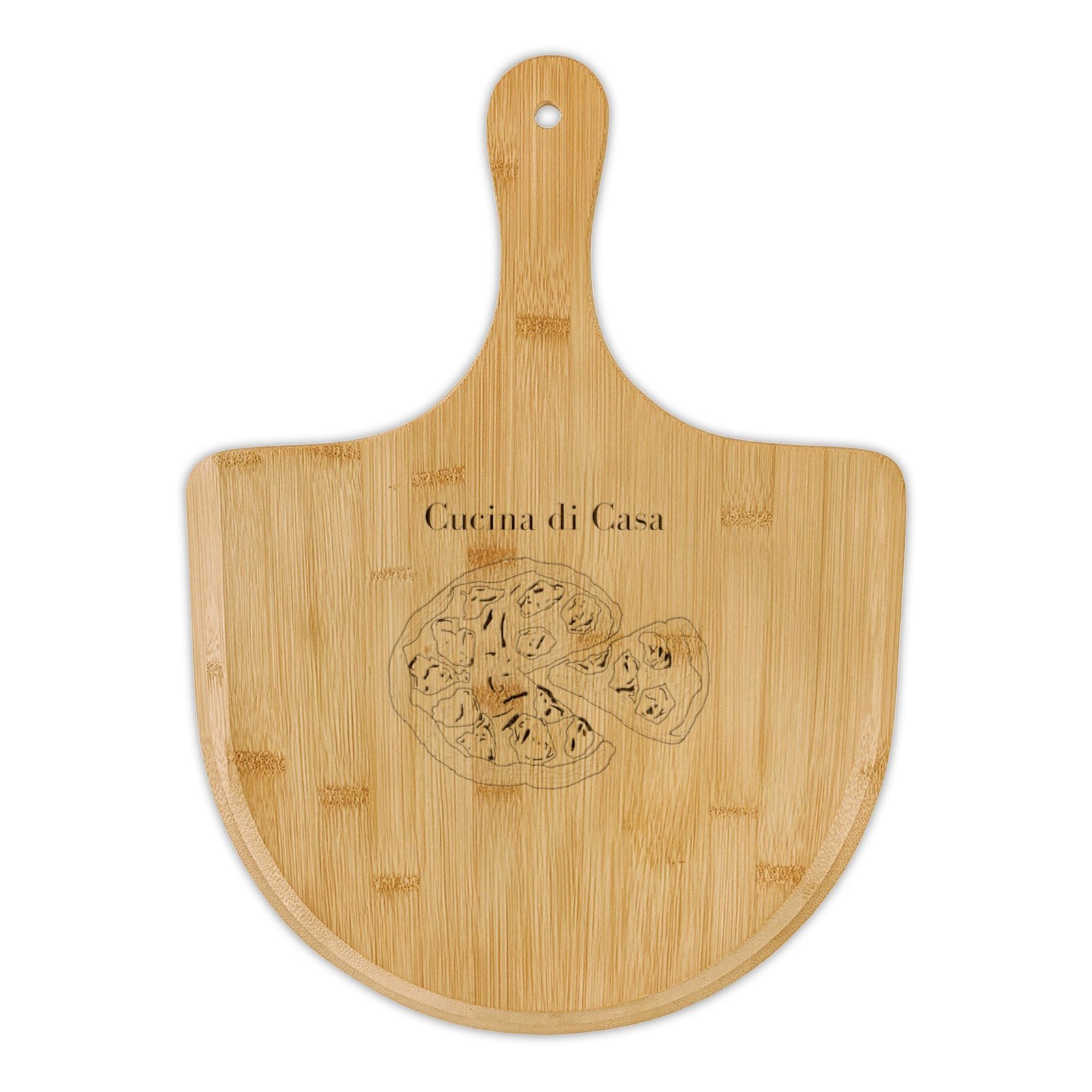 engraved bamboo pizza peel – personalized wooden pizza board engraved bamboo pizza peel – personalized wooden pizza board
