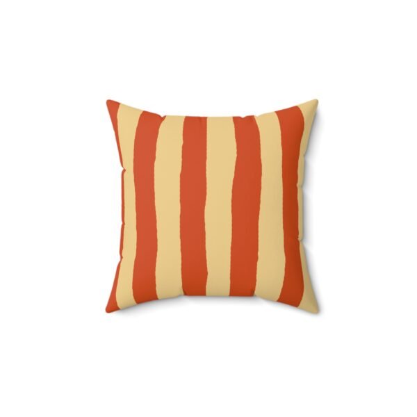 coussin “la dolce vita” – rayures sable & orange coussin “la dolce vita” – rayures sable & orange