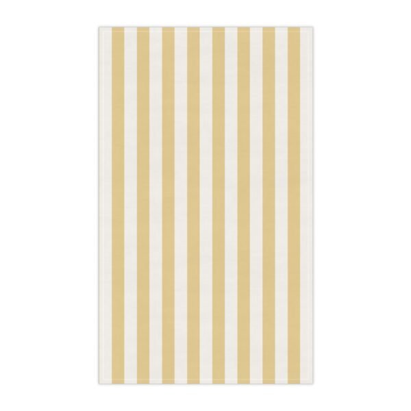 torchon rayures jaune – méditerranée