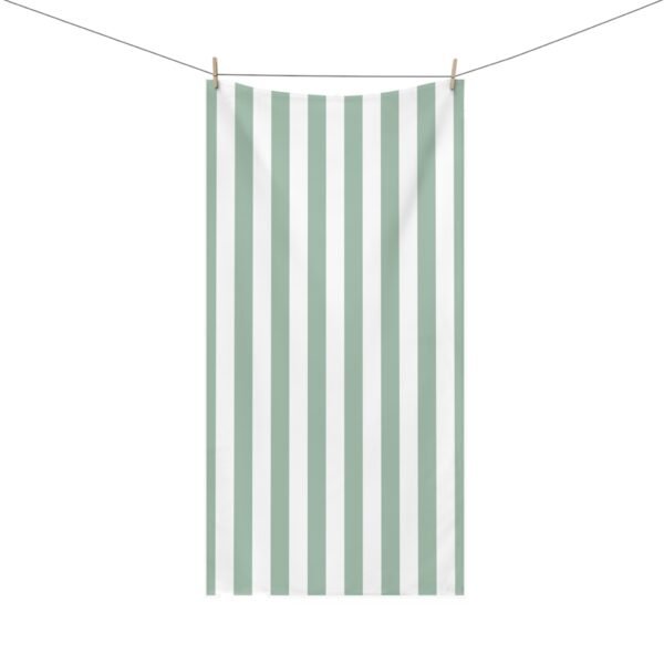 serviette rayures vert – méditerranée serviette rayures vert – méditerranée